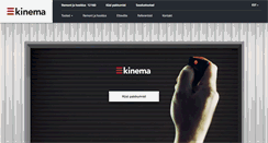 Desktop Screenshot of kinema.eu