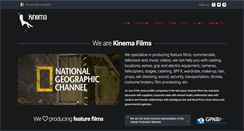 Desktop Screenshot of kinema.com.mx