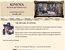 Tablet Screenshot of kinema.com